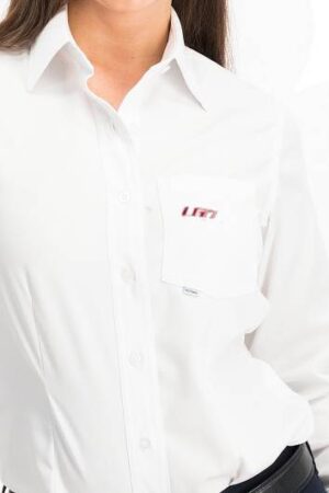 BLUSA BLANCA LOGO VINO